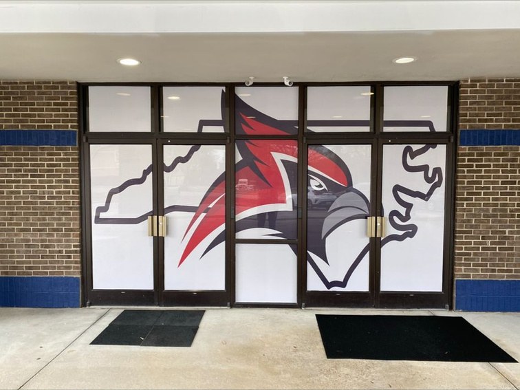 REO Workforce charter school entrance project